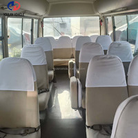 Mini-bus japonais d'occasion durable de 22 places, type Coaster, avec moteur diesel 15BFT pour Toyota