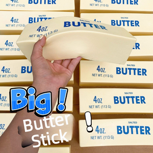 9.4in 24cm Extra Large Butter Bar Slow Rebound Stress Relief Toy Extra Soft Wet Texture Jumbo <b>Squishy</b> Squeeze Toy - Product Image 3