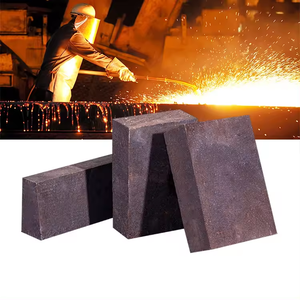 China Hersteller Magnesia Chrome <span class=keywords><strong>Brick</strong></span> Hochwertiger feuerfester Magnesit Chrom Ziegel für Drehrohrofen - Product Image 2