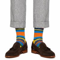 Chaussettes habillées personnalisées pour hommes en mélange de coton mercerisé, antibactériennes, respirantes, sans coutures, absorbant la transpiration, style ras du cou, pour usage quotidien