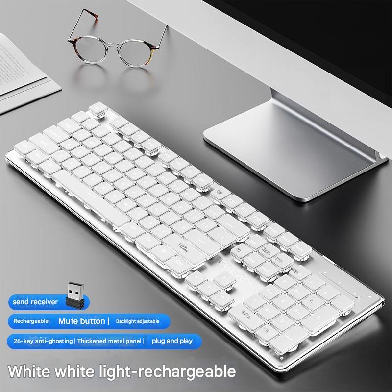 Moonlight Silver [Wireless White Light Keyboard]