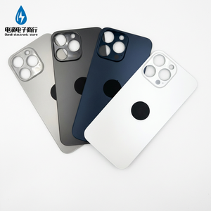 Задняя крышка корпуса OEM для iPhone 12 13 14 Pro Max с стеклом камеры и гибким шлейфом фонарика - Product Image 1