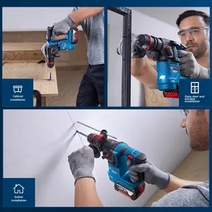Marteau perforateur électrique double usage pour béton, lithium, GBH18V-18, léger - Product Image 4