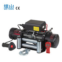 Treuil électrique 4x4 pour voiture, 13 500 lb, 12 V/24 V, homologué CE, avec corde en nylon pour remorquage de voiture, autre treuil de levage électrique pour camion, 20 000 lb