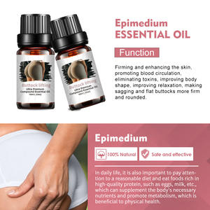 Huile essentielle de massage pour raffermir et modeler les fesses avec des courbes dodues 10ml - Product Image 2