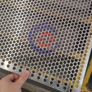 Nhà máy bán tấm kim loại đục lỗ với lỗ tùy chỉnh tấm đục lỗ mạ kẽm cho hàng rào - Product Image 1