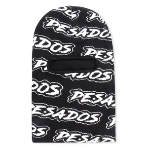 Masque de <span class=keywords><strong>ski</strong></span> cagoule à un trou en tricot <span class=keywords><strong>noir</strong></span> avec logo personnalisé de designer des fabricants - Product Image 2