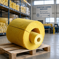 Machine de fabrication d'isolation en laine minérale enveloppée de tubes en acier pour l'alimentation en vapeur