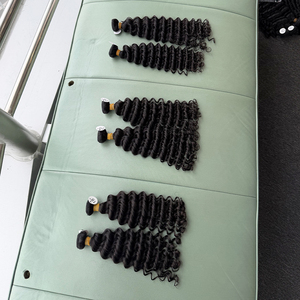 8-30inch <b>Deep</b> <b>wave</b> 100% Human Virgin Bundle Hair Wholesale Cheap Virgin Cuticle Aligned Raw Waveform customization - Product Image 2