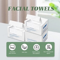 Serviette jetable pour le visage, mouchoir facial écologique super absorbant, fournisseur de marque privée pour l'hygiène quotidienne