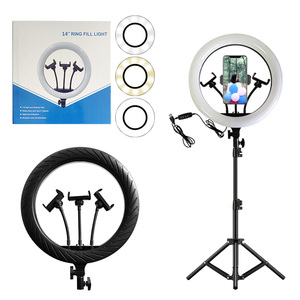 Meilleures ventes : Anneau lumineux LED pour selfie, modèle complet (6, 8, 10, 12, 13, 14, 18, 20 pouces), lumière d'appoint pour téléphone portable - Product Image 3
