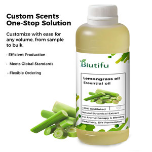 Huile essentielle de citronnelle fraîche naturelle 10ml/100ml/500ml - OEM/ODM disponible pour diffuseur et fabrication de bougies, utilisation corporelle - Product Image 4