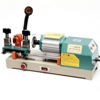 Máquina Duplicadora de Llaves Horizontal DEFU DF-268B, 100W, 220V, Azul, Estándar Europeo, Plástico+Acero, Universal para Duplicar Llaves