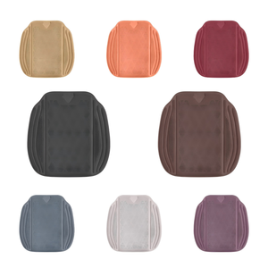 Coussin de siège de voiture en coton latex gris clair, 1 pièce, ajustement universel, protection de siège avant de voiture pour la conduite et chaise de bureau - Product Image 2