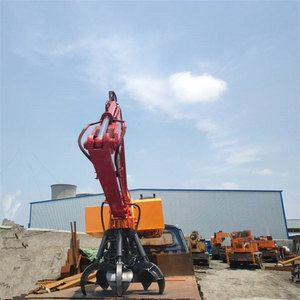 เครื่องจักรยกเศษเหล็กไฮดรอลิกแบบอยู่กับที่ หมุนได้ 360 องศา °   เครื่องจับยึดแบบหมุนได้รูปดอกบัว - Product Image 5