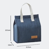 Portable étanche Oxford dessin animé impression fourre-tout sacs à déjeuner isolation thermique pique-nique sac isotherme sac à main pour les écoliers