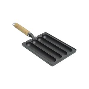 Toda la estufa Rectángulo Salchicha Asar a la parrilla Pan y Corn Dog Grill Pan para el desayuno Hornear para cocinas caseras - Product Image 6