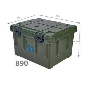 Calentador de Alimentos Portátil, Contenedor Aislado para Alimentos con Ruedas Bloqueables, Hebillas Dobles y Asas - Product Image 5