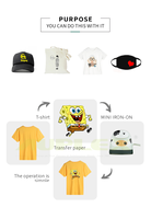 Pour la Mini presse à chaud pratique certifiée CE avec plaque pour T-Shirt HTV vinyle DTF Sublimation AUP-M2 110V/220V manuel