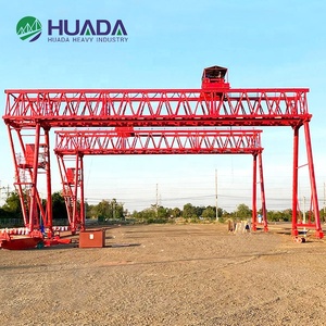 رافعة جسرية مزدوجة العارضة من نوع الجسر الجملوني، آلة رفع للبناء، محرك هوا دا للصناعات الثقيلة، ترس محرك، ارتفاع رفع 20 متر - Product Image 2