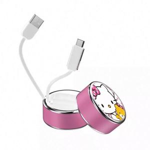 Cable USB Retráctil 3 en 1 Personalizado para Teléfono Móvil, Cable de Carga de Datos USB Retráctil, Regalo Publicitario - Product Image 1