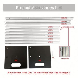 8x8Ft Backdrop Display Stage Decoration Adjustable Size Greeny Backdrop Strong Drap Pipe Stands <b>Frame</b> - Product Image 6