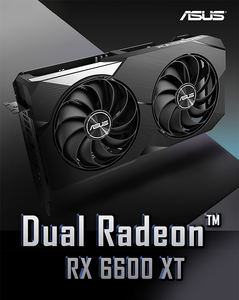 Tarjeta Gráfica para Juegos AMD RX6600 XT 8G 99% Nueva, Tarjeta Gráfica 6600XT para PC <span class=keywords><strong>Gamer</strong></span>, GPU <span class=keywords><strong>ASUS</strong></span> RX 6600 XT 8GB - Product Image 3