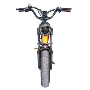Bicicleta Eléctrica de 48V 750W con Neumáticos Anchos y Frenos de Disco Hidráulicos, Bicicleta Eléctrica de Aluminio de 7 Velocidades para Desplazamientos Urbanos y Paseos JYOP-NX1 Híbrida - Product Image 6
