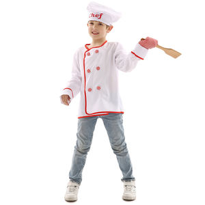 <span class=keywords><strong>Disfraz</strong></span> de <span class=keywords><strong>Chef</strong></span> <span class=keywords><strong>para</strong></span> Niños y <span class=keywords><strong>Niñas</strong></span>, <span class=keywords><strong>Disfraz</strong></span> de Fiesta de Rol, Cosplay - Product Image 2
