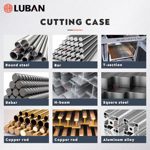 Máquina de sierra de banda de Metal de ángulo pequeño LUBAN, producción a escala, máquina de sierra de banda de estilo de tijera - Product Image 6