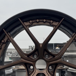20-23 pouces Jantes en alliage de fibre de carbone forgé Motorsports Performance pour <span class=keywords><strong>Porsche</strong></span> pour McLaren Nouvel État 100mm PCD Aluminium - Product Image 4
