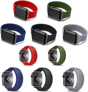 Charme de Silicone de Sport Sans Boucle Sangle de Remplacement Pour <span class=keywords><strong>Apple</strong></span> <span class=keywords><strong>Watch</strong></span> Series <span class=keywords><strong>5</strong></span> 44mm <span class=keywords><strong>Bracelet</strong></span> - Product Image 6