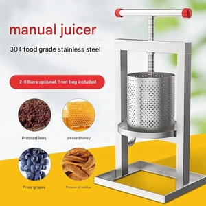 <span class=keywords><strong>Presse</strong></span> manuelle en acier inoxydable pour fruits et vins, pour cidre de <span class=keywords><strong>pomme</strong></span>, raisin, pressage de résidus, machine à presser les graines, les noix, le miel, pour la fabrication de bière artisanale - Product Image 1