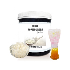 Ingrédients pratiques pour thé au lait à bulles (boba tea) et yaourt, en promotion, avec sirop d'érable en sachet - Product Image 4