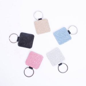 Custom Photo <b>Keychain</b> Fashion Promotional DIY Sublimation Key Chain Accessory Blanks <b>Keychain</b> Sublimation Blank Leather Keyring - Product Image 1