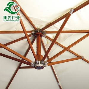 Sombrilla de Patio de Tela de Poliéster para Muebles de Exterior, Sombrilla de Playa - Product Image 4