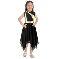 Tenue de danse contemporaine pour enfants de 6 à 16 ans Vêtements de danse pour enfants Vêtements de danse moderne pour filles Costume de danse lyrique