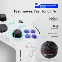Manette de jeu sans fil tri-mode Vader 4 Pro avec déclencheur linéaire à effet Hall, moteur de vibration personnalisé pour PC, pour Switch, cadeaux