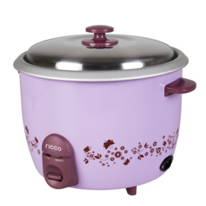 BIS trống Nồi cơm điện 1.8L/2.8L với cơ thể đầy màu sắc, Đỏ/Cam/xanh/vàng/xanh/Tím vv, với hoa sơn cơ thể - Product Image 3