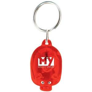 Porte-clés LED en acrylique en forme de cochon lumineux, animaux mignons, cadeaux promotionnels d'entreprise, cadeaux pour événements, logo personnalisé - Product Image 4