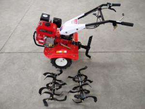 Rotocultivador manual de mano para huertos y tierras cultivables, rotovator agrícola, desmalezadora manual, máquina de surcar - Product Image 2