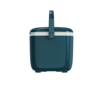 Keeice Boîte isotherme portable en plastique EPS colorée de 10 qt avec bandoulière en cuir réglable