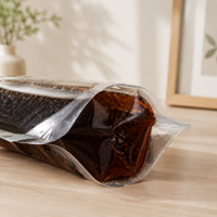 En stock – Vente en gros – Sachets souples personnalisés recyclables avec bec verseur pour jus, boissons et eau – Sachets en plastique transparents avec buse – Sachets de jus personnalisés