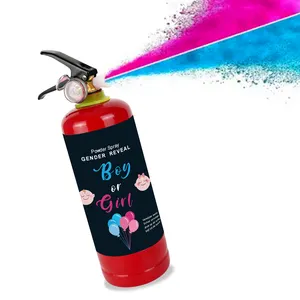 1kg/2,5 kg Surprise Gender Reveal Pink Blue Smoke Spray Biodegradable Powder Blaster Extintor de incendios