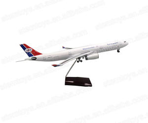 Modelo de Avión Yemenia <span class=keywords><strong>A330</strong></span> de Resina a Escala 1:135 de 47 cm, con Luces LED Personalizables, Juguete para Colección de Aviones y Regalo Navideño - Product Image 5