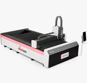 Wattsan 1530S Raycus IPG 1500W 2000W 3000W Aluminium Steel brass CNC Fiber Metal Laser Cutting Machine