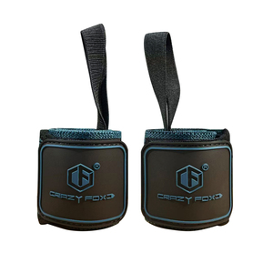 Đàn hồi hỗ trợ cổ tay nâng dây đai kết thúc tốt đẹp bảo vệ cử tạ phòng tập thể dục protestive ban nhạc Nylon Crossfit Băng cổ tay cú đúp - Product Image 2