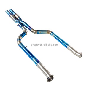 Thích hợp cho BMW X6 4.4t 2023-<span class=keywords><strong>2025</strong></span> vật liệu titan alosi hiệu suất ống xả Ống giữa phần - Product Image 1