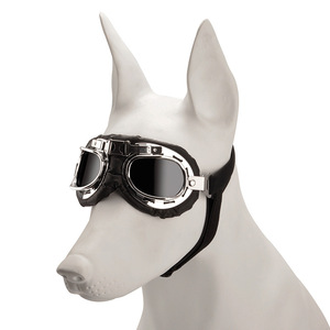 Anlorr Pet Dog Goggles Teal <b>Frame</b> <b>Black</b> Lens Durable Protection For Small Animals - Product Image 5