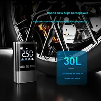 Pompe à air portable pour voiture ATREE, gonfleur avec affichage numérique, jauge de pression des pneus, pression maximale de 150 PSI, garantie de 5 ans pour voitures et vélos